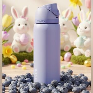 🫐 NWT Owala -  32oz FreeSip Stainless Steel Water Bottle -  Out of the Blue